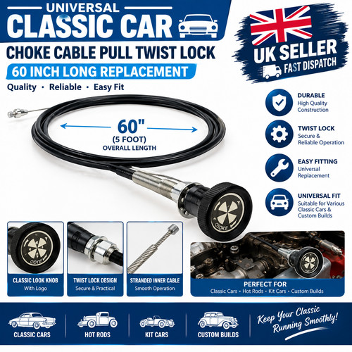 Universal classic car choke - car,