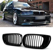 Pair Gloss Black Front Kidney