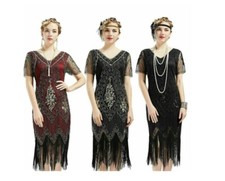 UK Great Gatsby Costume 1920's