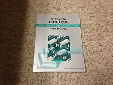 1999 Toyota Celica Electrical Wiring Diagram Manual Convertible Hatchback GT xo