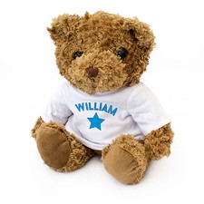New william teddy bear - -,