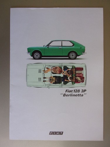 Fiat 128 berlinetta - fiat, 3p