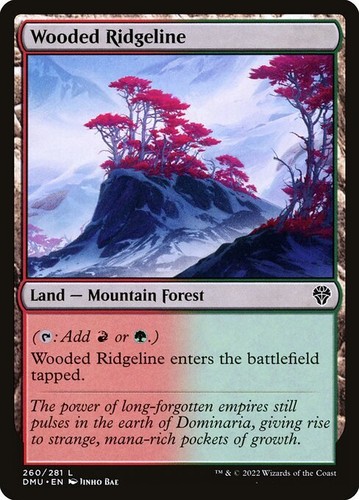 Mtg wooded ridgeline - [mtg],