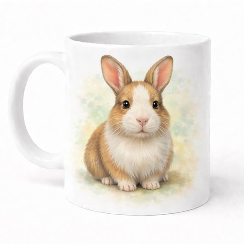 Bunny rabbit ceramic - rabbit, brew