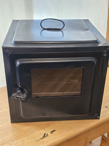 Vintage metal food - /pie, warmer