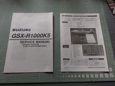Suzuki GSX-R1000K5 Exhaust System Service Manual & Installation Instructions