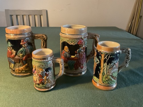 Vintage ceramic beer - 4, stein
