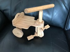 Vintage Wooden Dolls Tricycle
