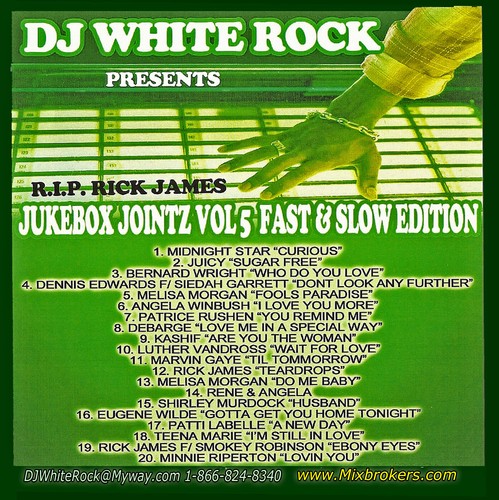 White rock jukebox - rock, joints