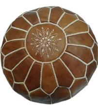 Moroccan Pouf Footstool