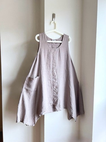 Vintage 100 linen tunic - 100%,