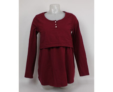 Womens JoJo Maman Bebe Nursing Top Size Medium Breastfeeding Article