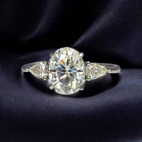 Women ring oval cut - women,