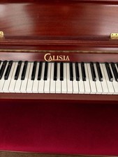 Calisia Acoustic Piano With Stool, One owner from new Serial Number 134257