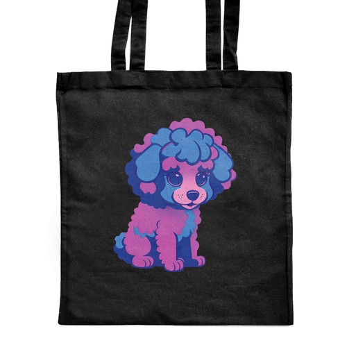 Mega pink poodle shopping - pink, poodle'