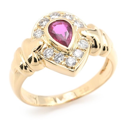35ct ruby 52ct - ruby, diamond
