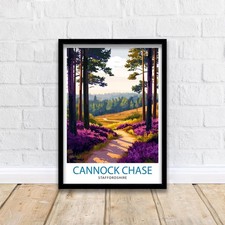 Cannock Chase Travel Poster