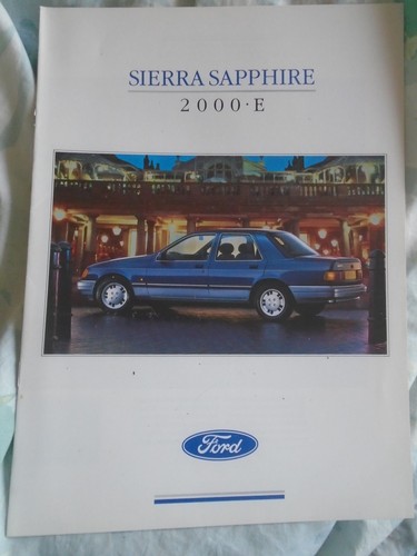 Ford sierra sapphire - ford, 2000e