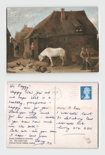 Postcard david teniers ii - -,