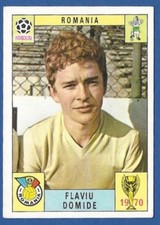 PANINI MEXICO 70 FOOTBALLERS FIGURE - RECOVERY - DOMIDE - ROMANIA