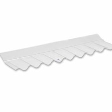 Corrugated PVC Roofing Sheets Wall Flashing For 3" ASB Profile Sheets