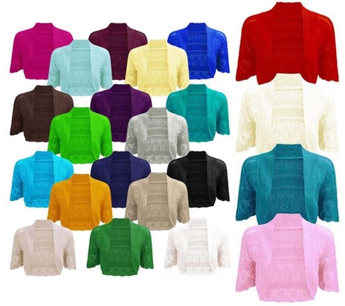 Ladies crochet shrug bolero - crochet,