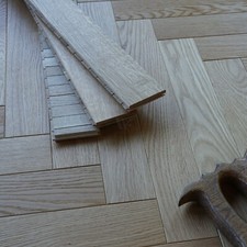 490x70x14mm Oak Herringbone
