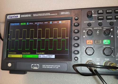 Hantek dso2d15 150mhz 2ch - 150mhz,