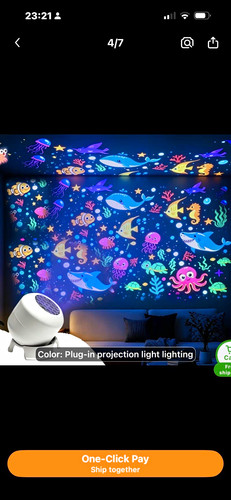 Led plug sea theme - plug-in,