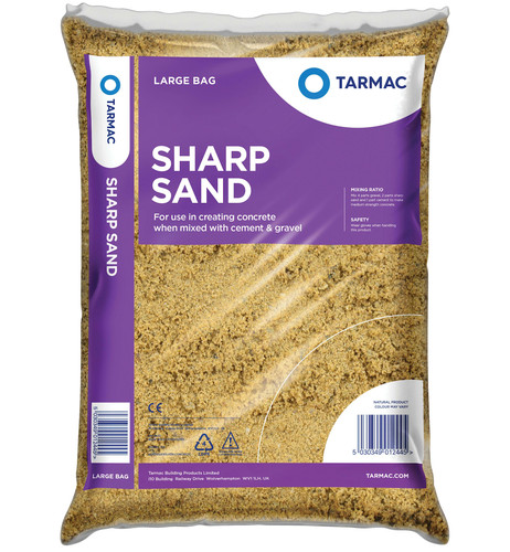 Tarmac sharp sand 25kg - tarmac,