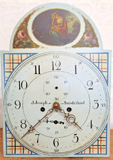 8 Day Longcase Dial & Movement