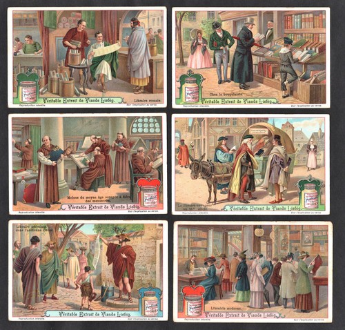 Libraries rare card set liebig - rare,