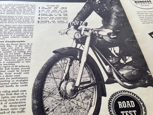 Ducati sports 50cc 1963 era - sports, 48
