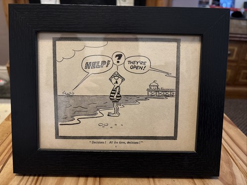 Original andy capp comic page - original,