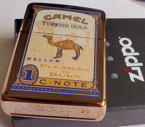 Zippo camel note rose gold - camel,