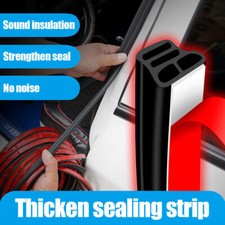Car Door Rubber Seal Strips 2m 3 Layer Sound Insulation Weatherstrip Accessories