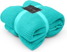 Luxury popcorn throws double - luxury, &