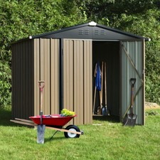 Outdoor metal garden shed - metal,