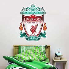 Liverpool FC Wall Sticker Crest Wall Decal Football Art Mural