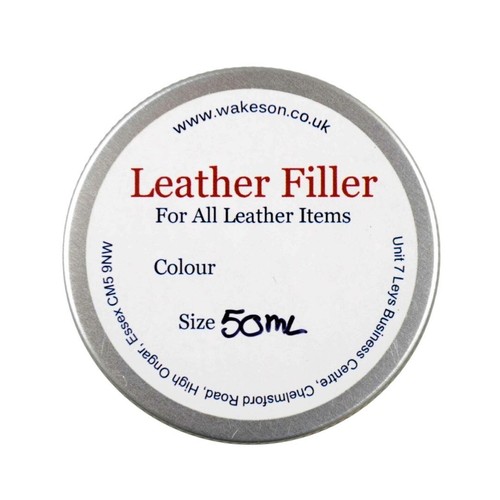 Leather repair filler - leather, for