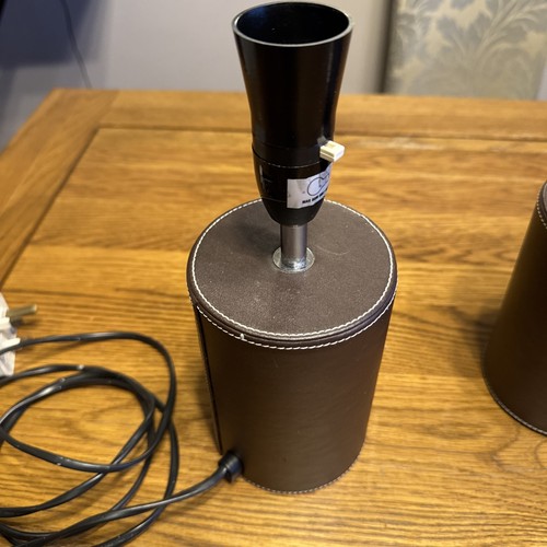 Bedside table lamps pair - lamps,