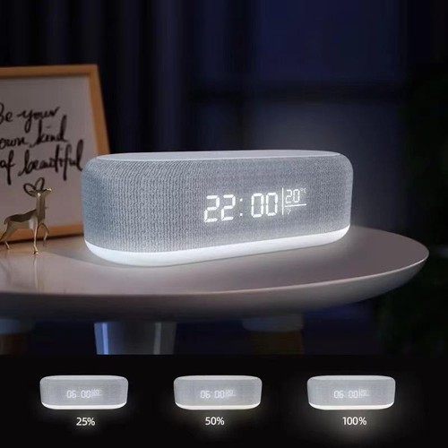 Wireless charging desk clock - wireless,