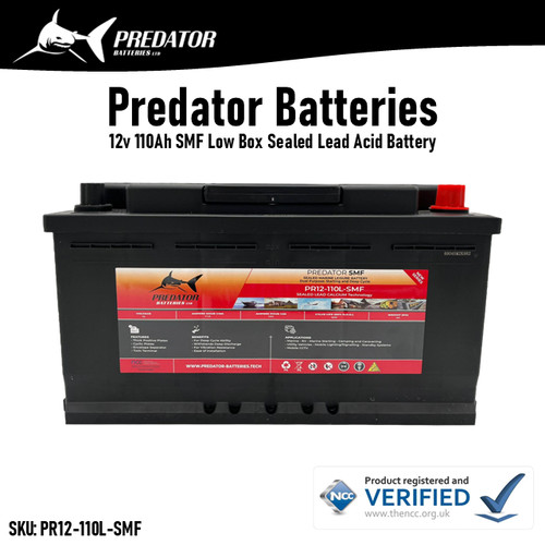 12v 110ah predator - 110ah, batteries