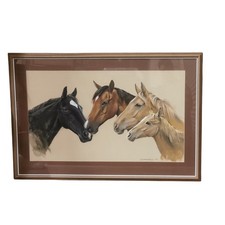 Original Painting Of Horses