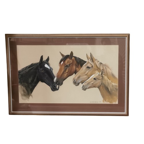 Original painting horses - painting,