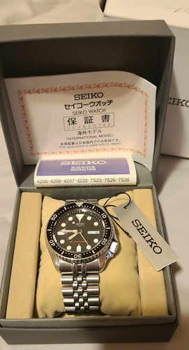 Seiko skx007 watch sapphire - w/,
