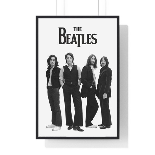 The beatles band - the, b&w