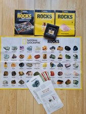 National Geographic Precious Rocks Gems & Minerals Bottle of 22 Carat Gold Leaf