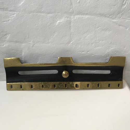 Vintage cast iron - , brass