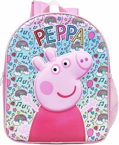 Peppa pig backpack - peppa, 3d